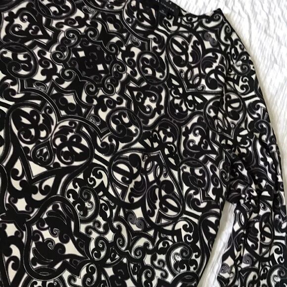 The Limited Hi-Low Printed Blouse - Size XS - Picture 5 of 8